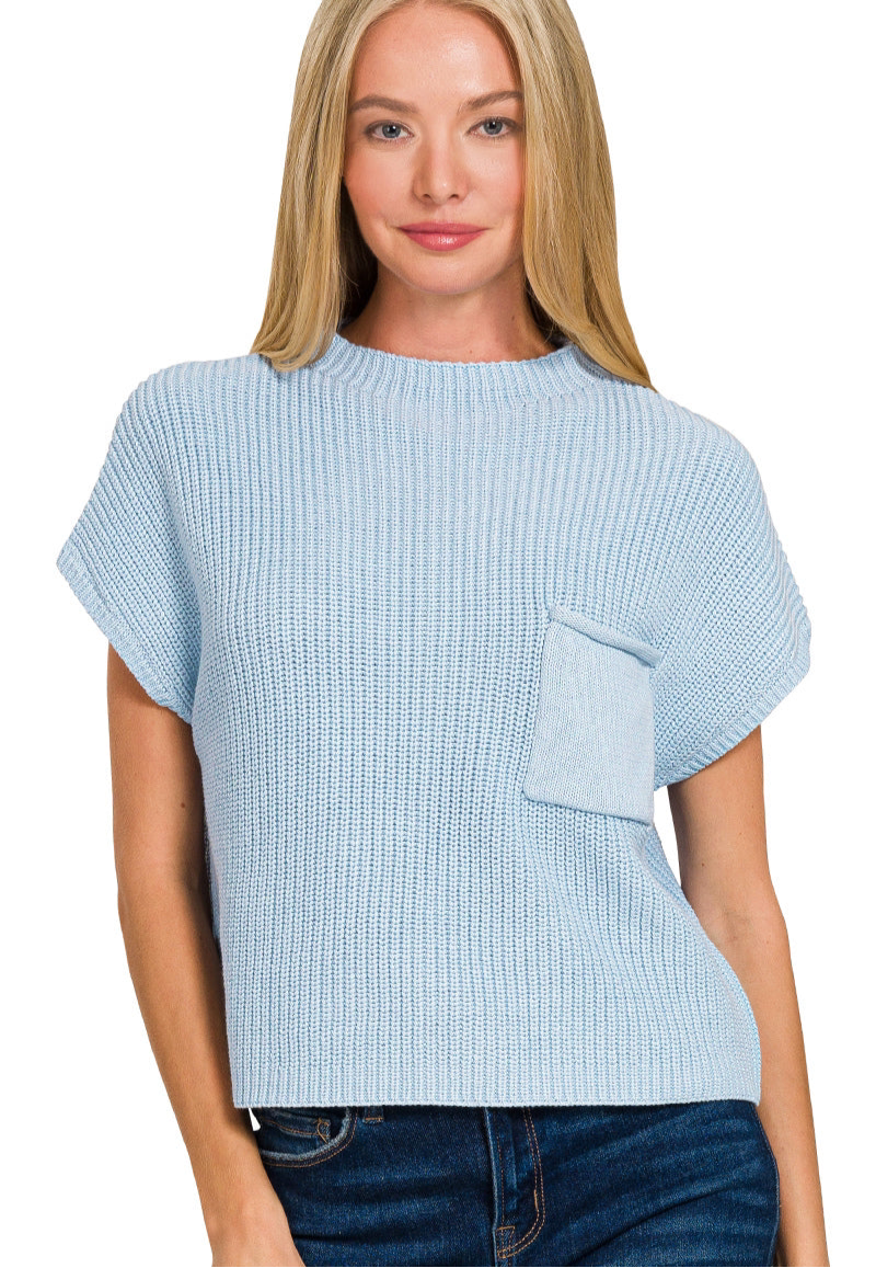 Amelia Mock Neck Sweater SB