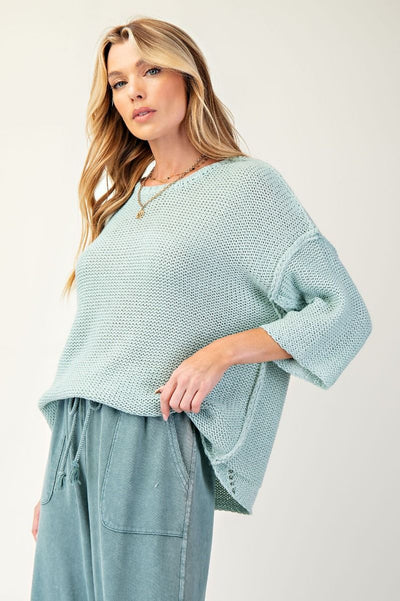 Marcia Dolman Sleeve Oversized Sweater