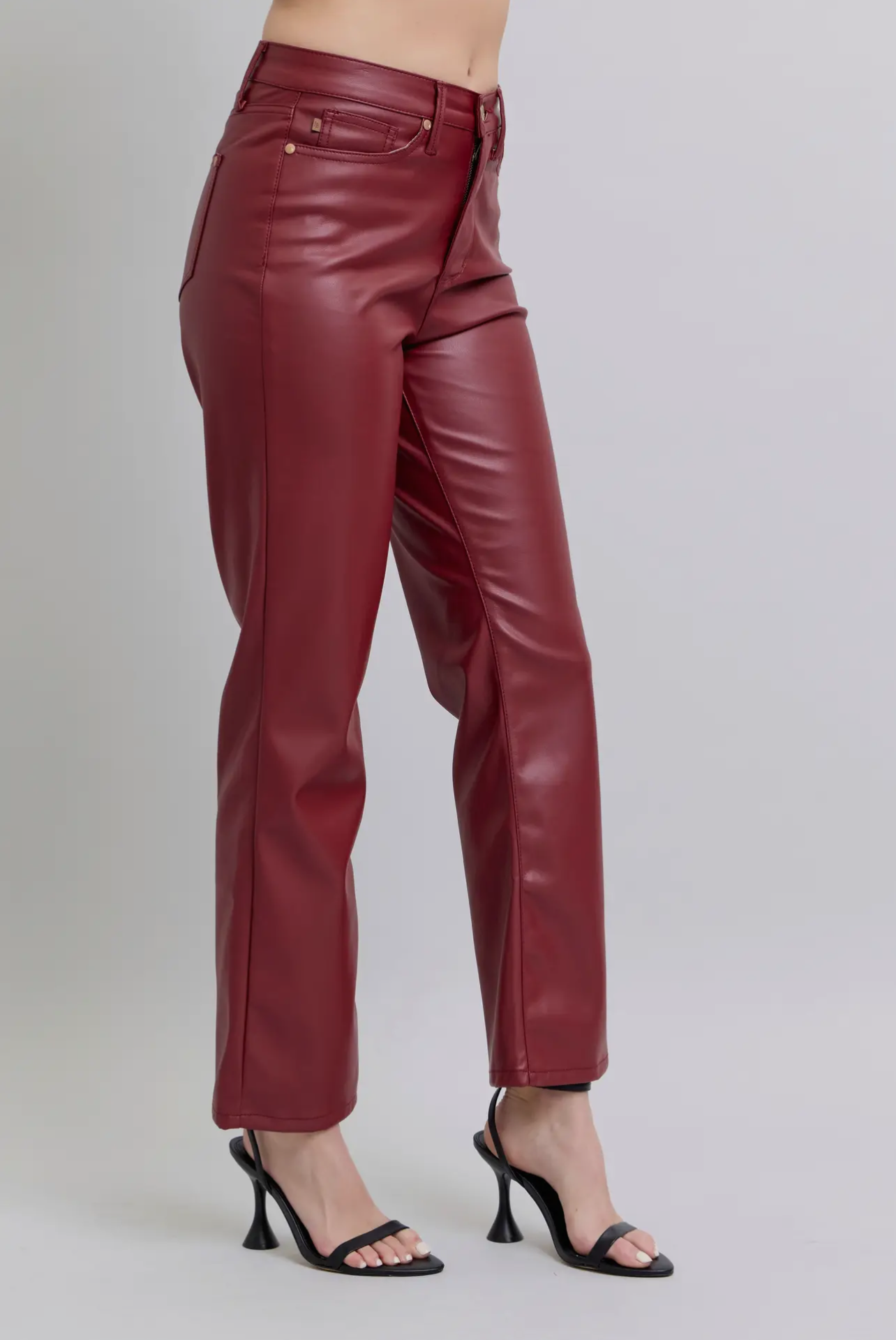 Judy Blue Faux Leather Pants