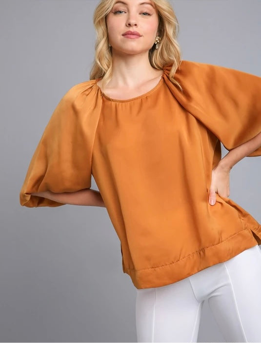 Ollie Woven V-Neck Top