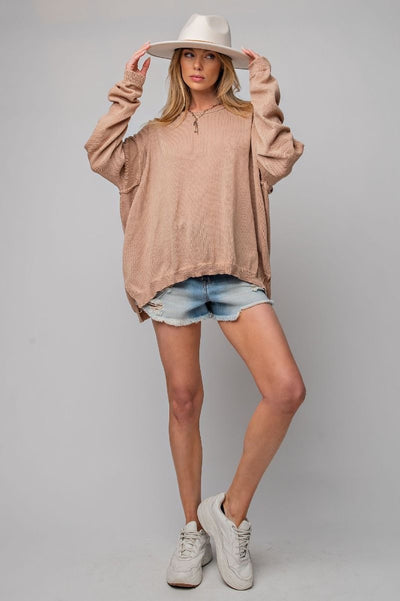Tristyn Boxy Pullover Sweater