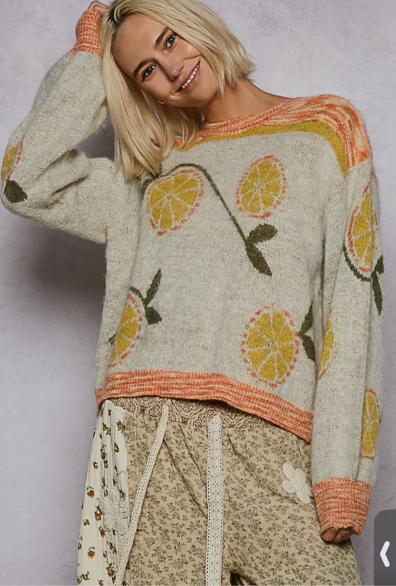 Freda Brushed Knit Sweater