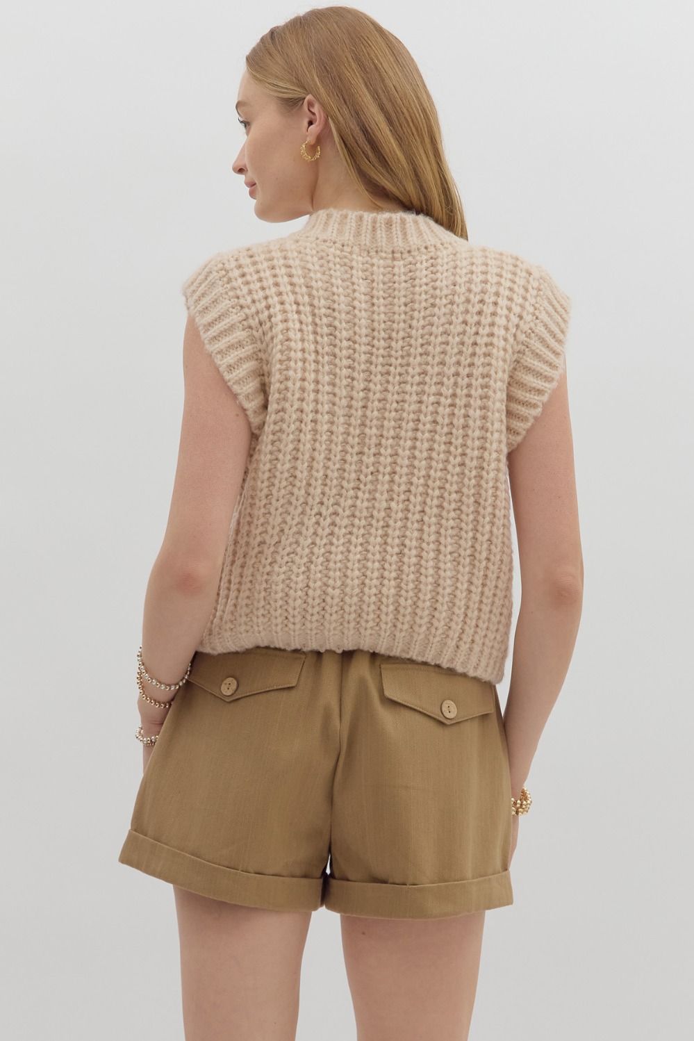 Candi Cropped Sweater E