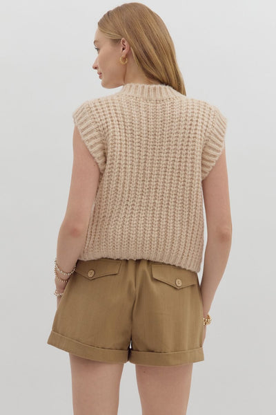 Candi Cropped Sweater E