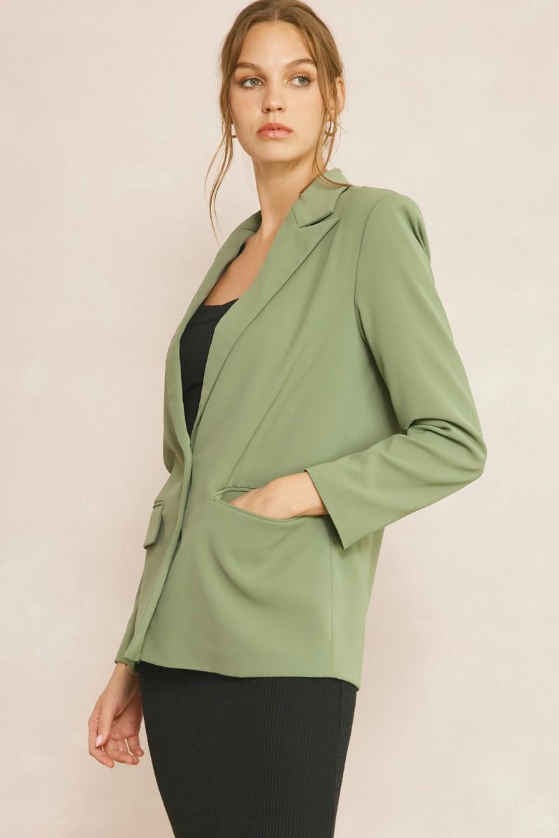 Jocelyn Buttoned Blazer