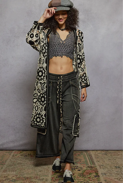 Shellie Crocheted Cardigan