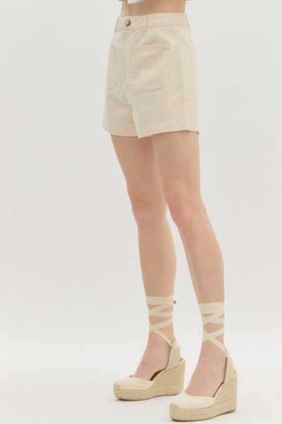 Haley High Waist Shorts B