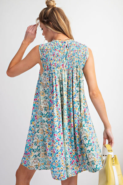 Debra Floral Print Dress