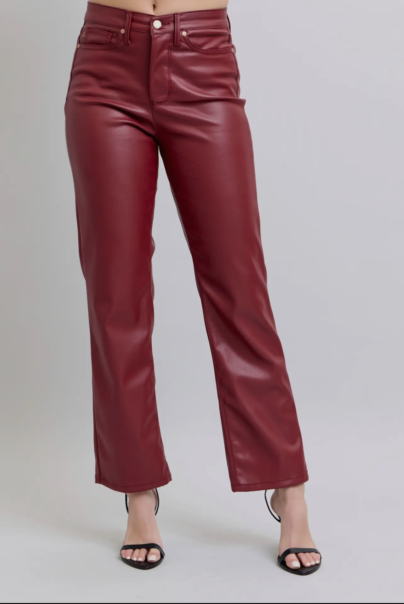 Judy Blue Faux Leather Pants