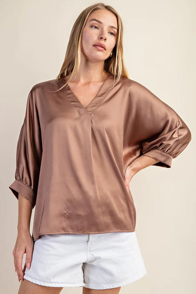 Ciddy Satin Top