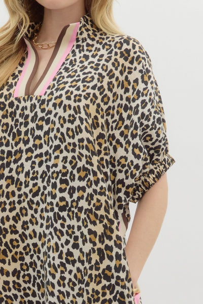 Chera Animal Print Dress