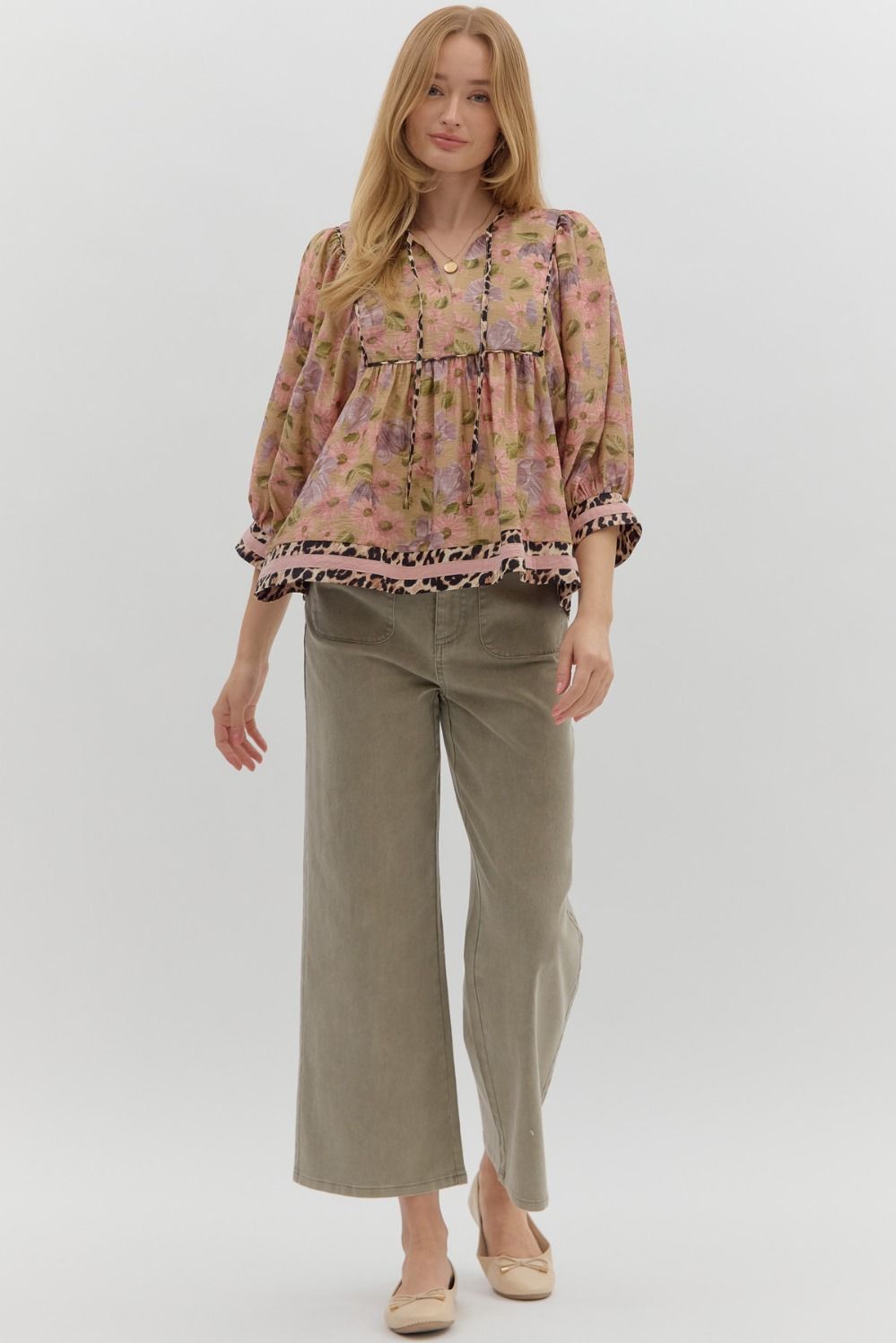 Gracie Floral Print Top