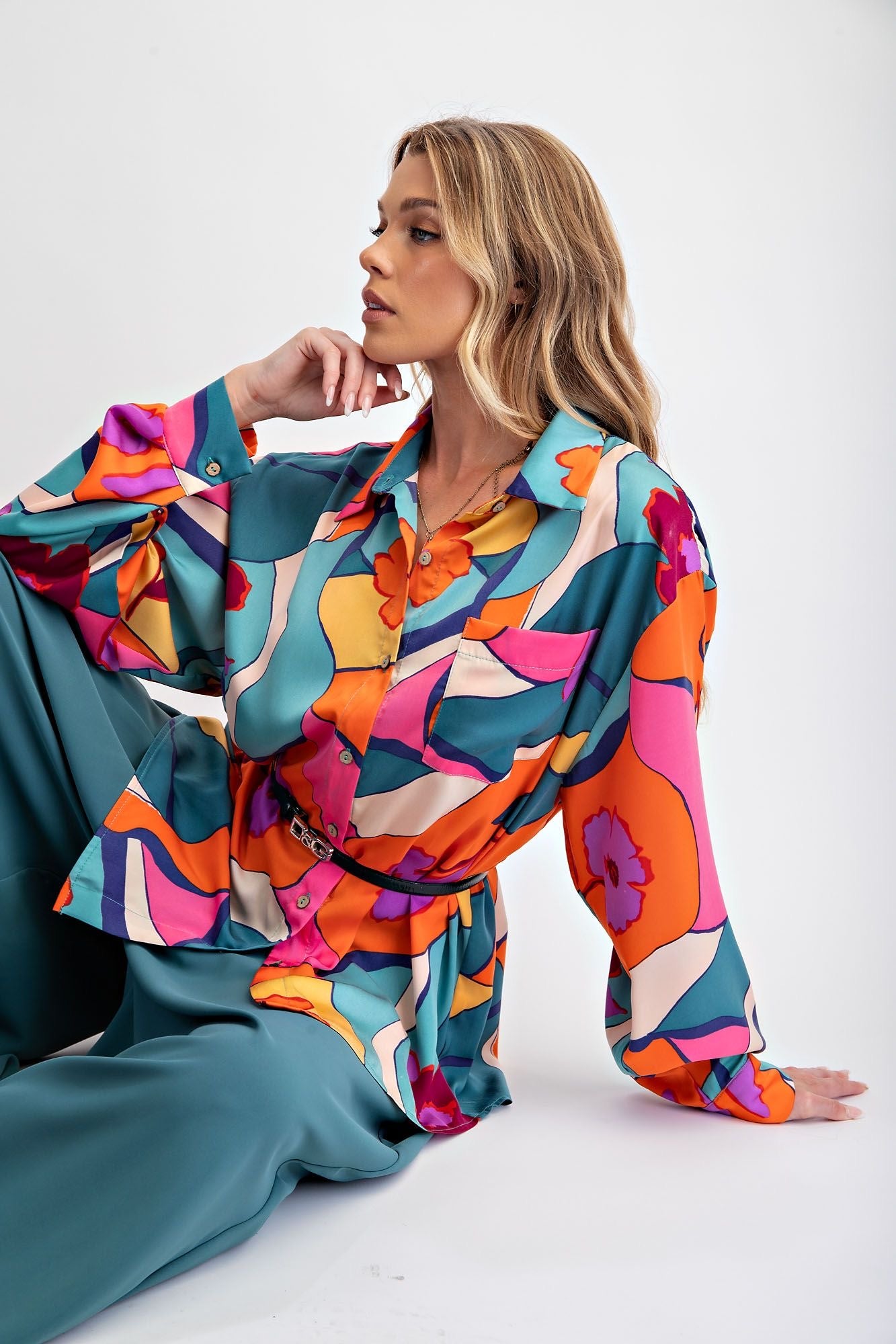 Bralyn Button Down Top
