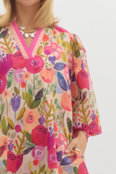 Gemma Floral Dress