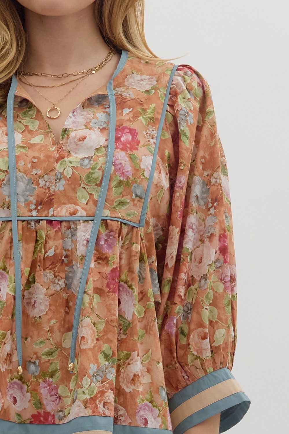 Sasha Floral Print Top