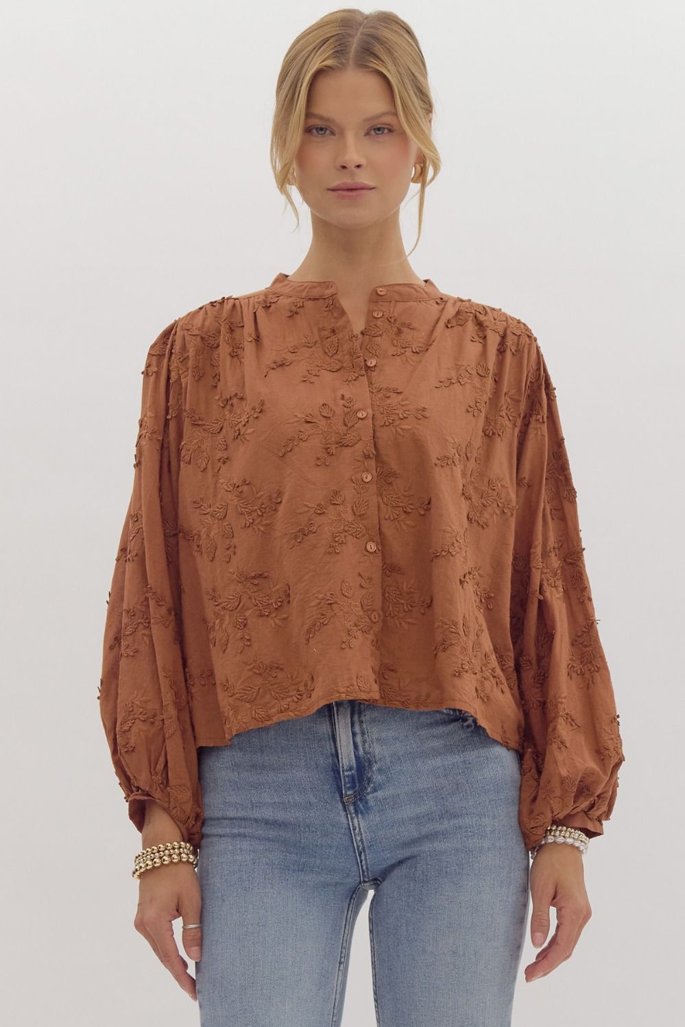 Emmie Embroidered Top