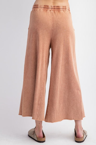 Mabel Mineral Washed Cropped Pants