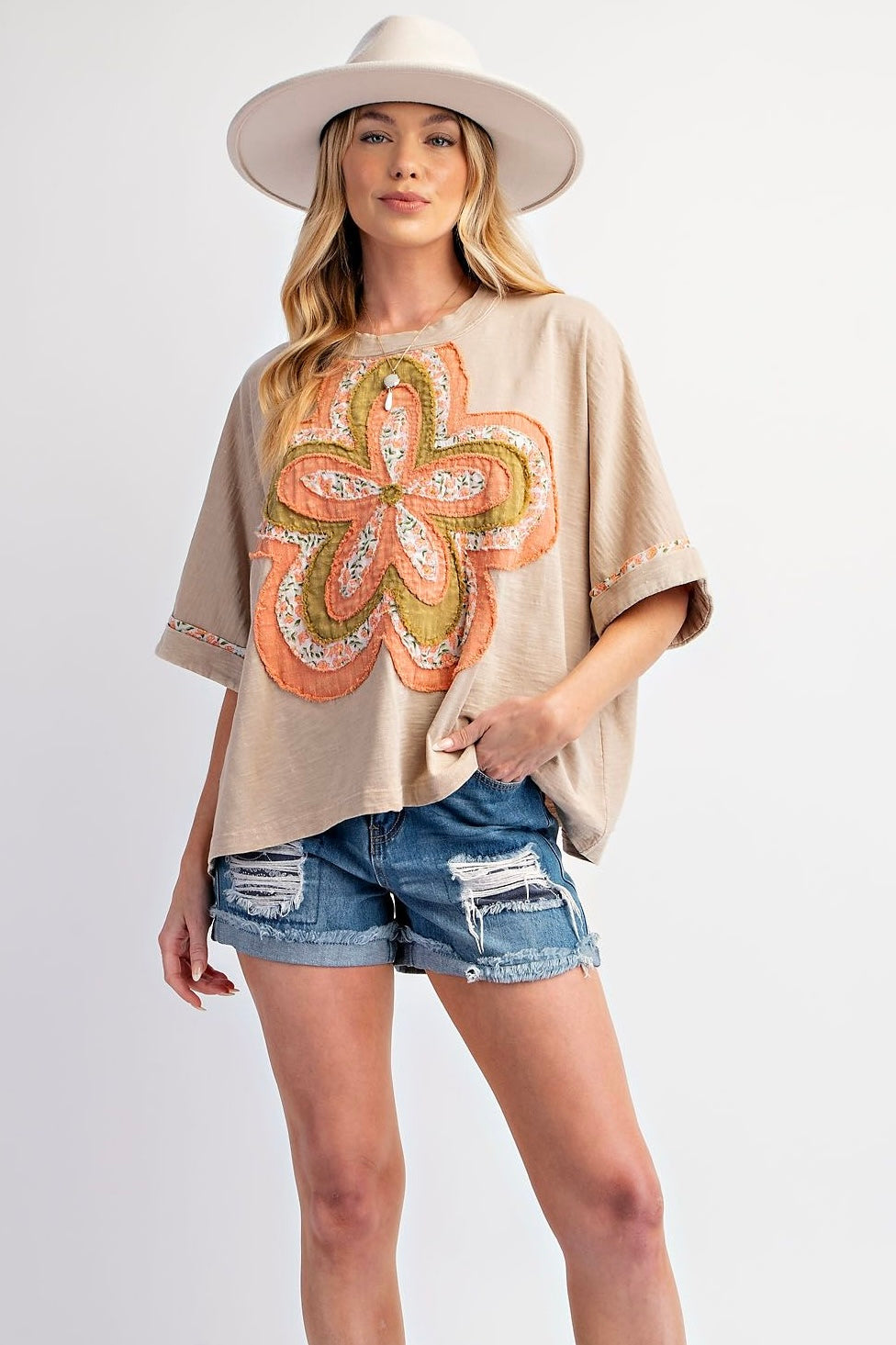 Julia Patch Pullover