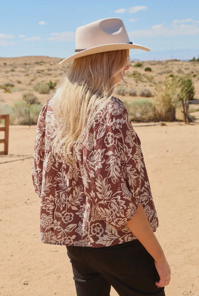 Bethany Boho Top