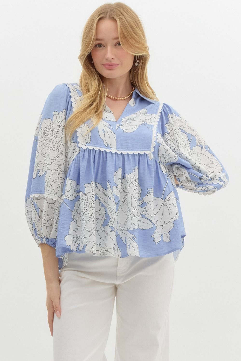 Gracie Floral Print Top