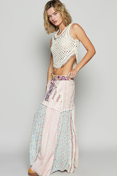 Zoe Vintage Maxi Skirt