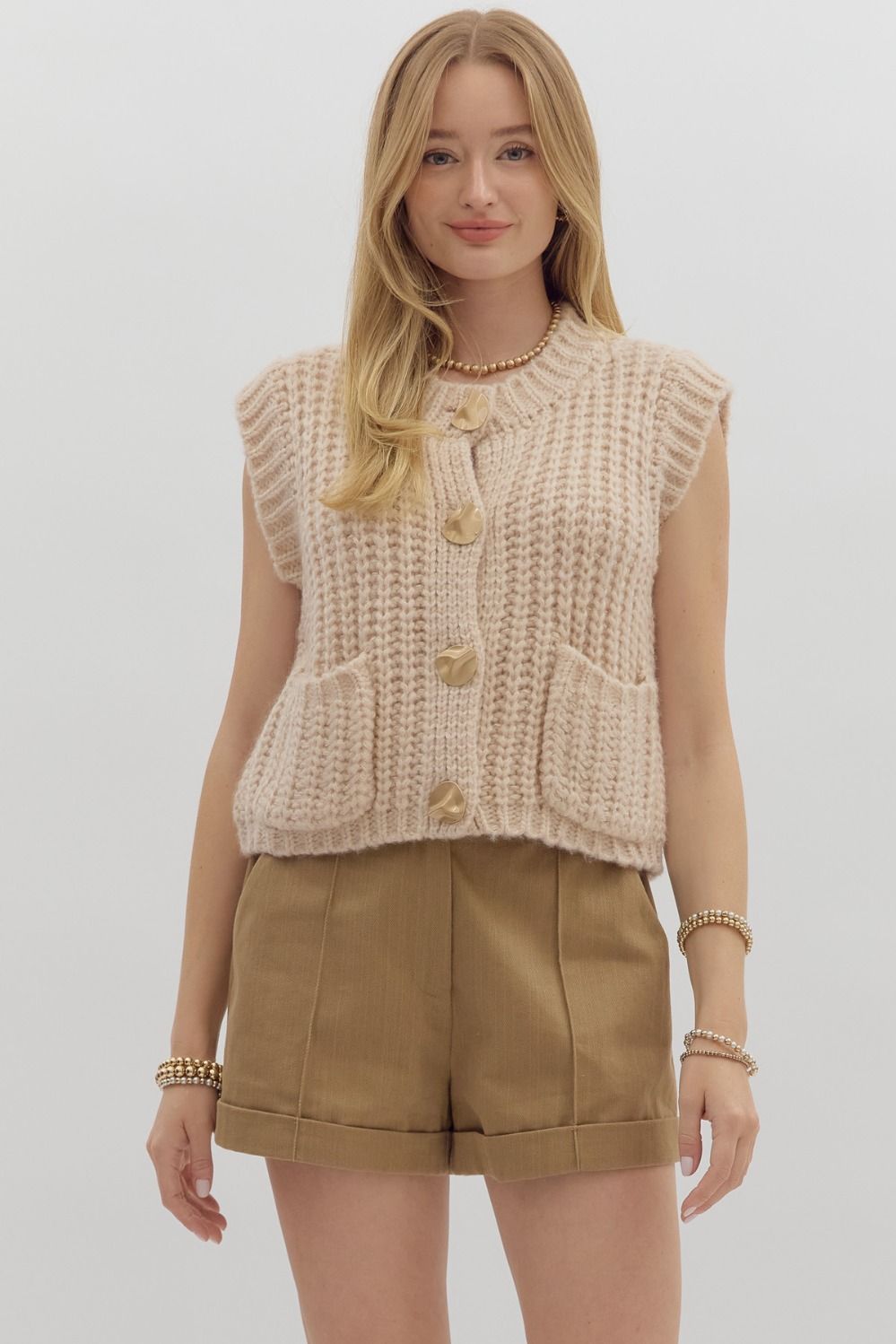 Candi Cropped Sweater E