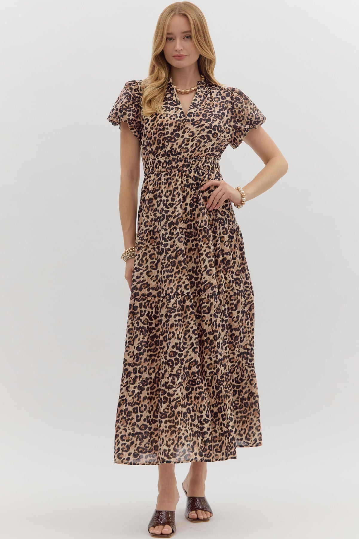 Tonya Animal Print Maxi