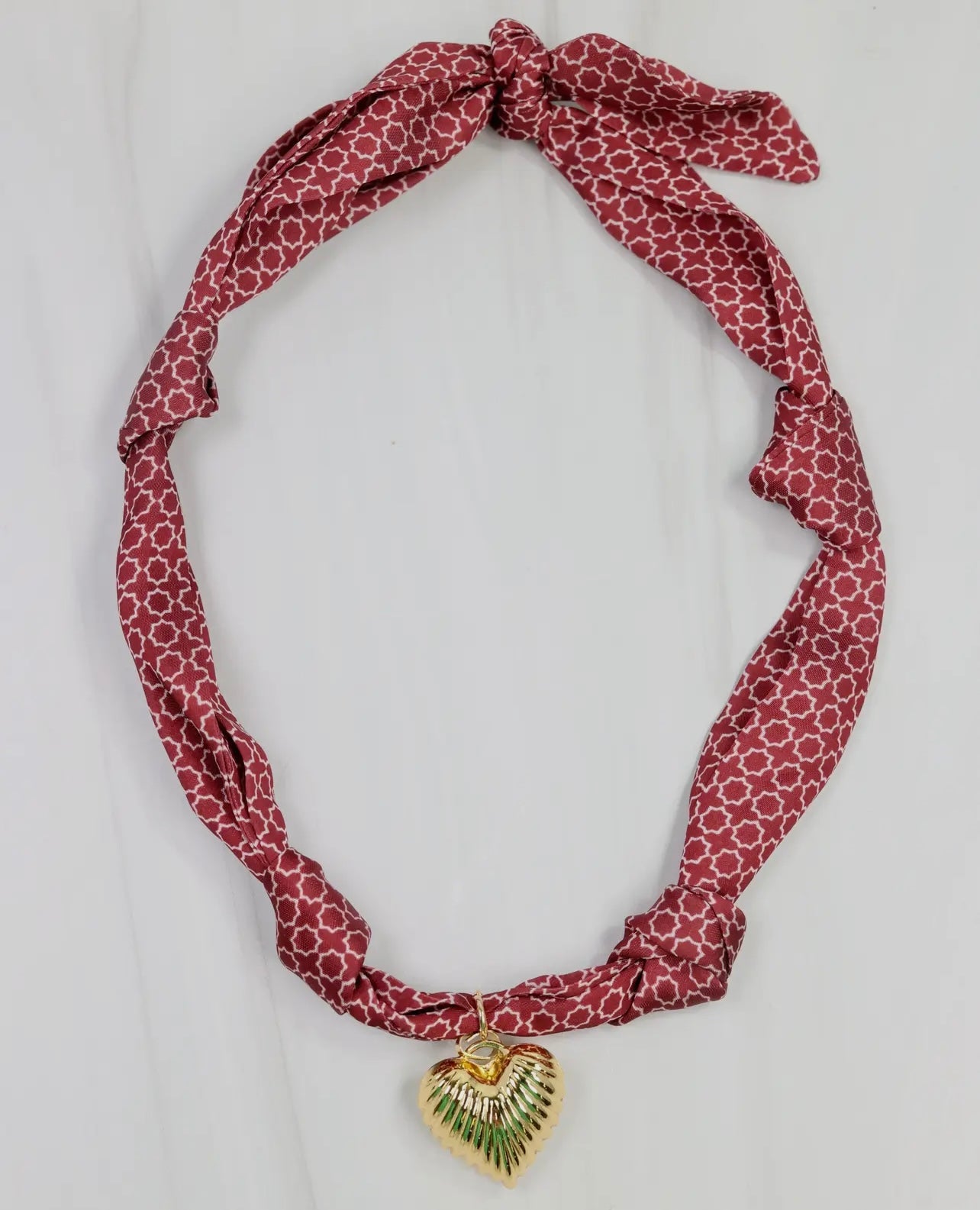 Scarf Charm Necklace