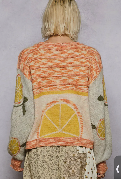 Freda Brushed Knit Sweater