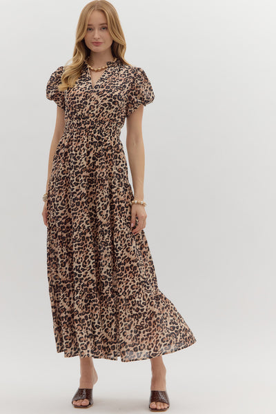 Tonya Animal Print Maxi