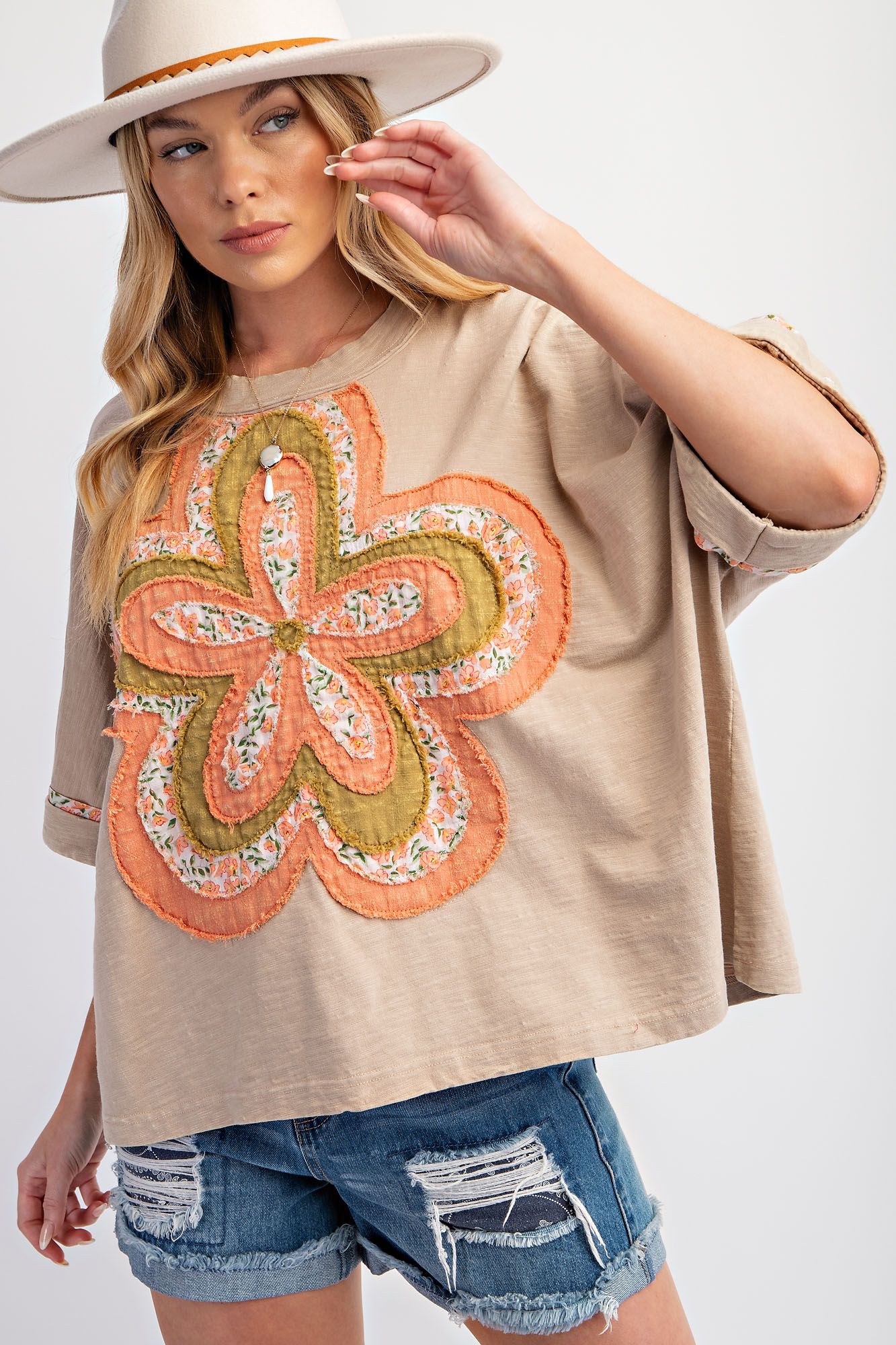 Julia Patch Pullover