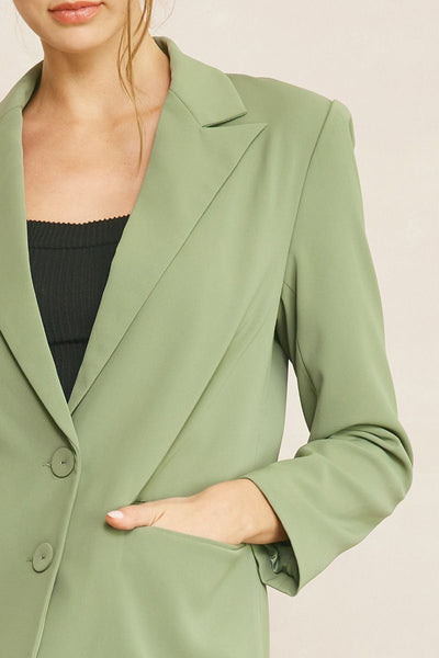 Jocelyn Buttoned Blazer