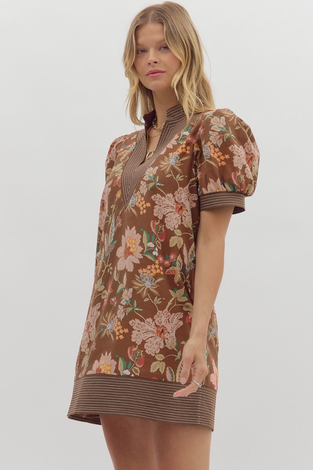 Gretta Floral Print Dress