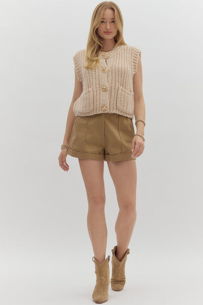 Candi Cropped Sweater E