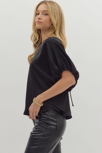 Boston Tie Sleeve Top B