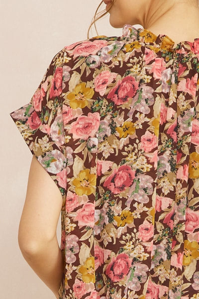 Fannie Floral Print Top