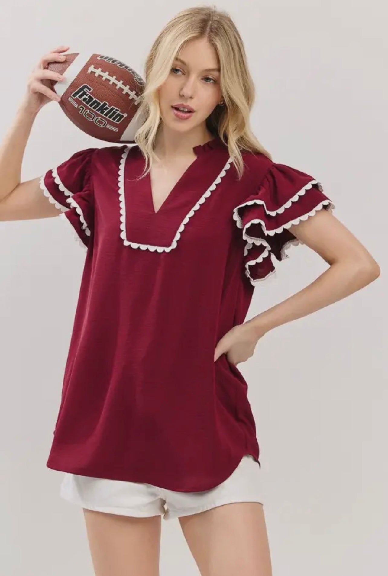 Game Day Scallop Trim AL