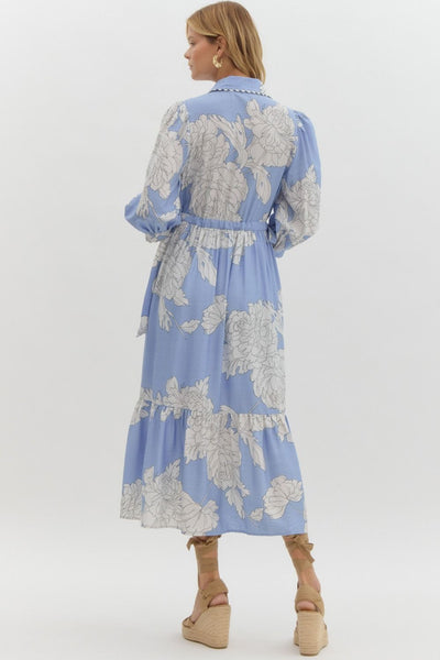 Priscilla Floral Midi Dress