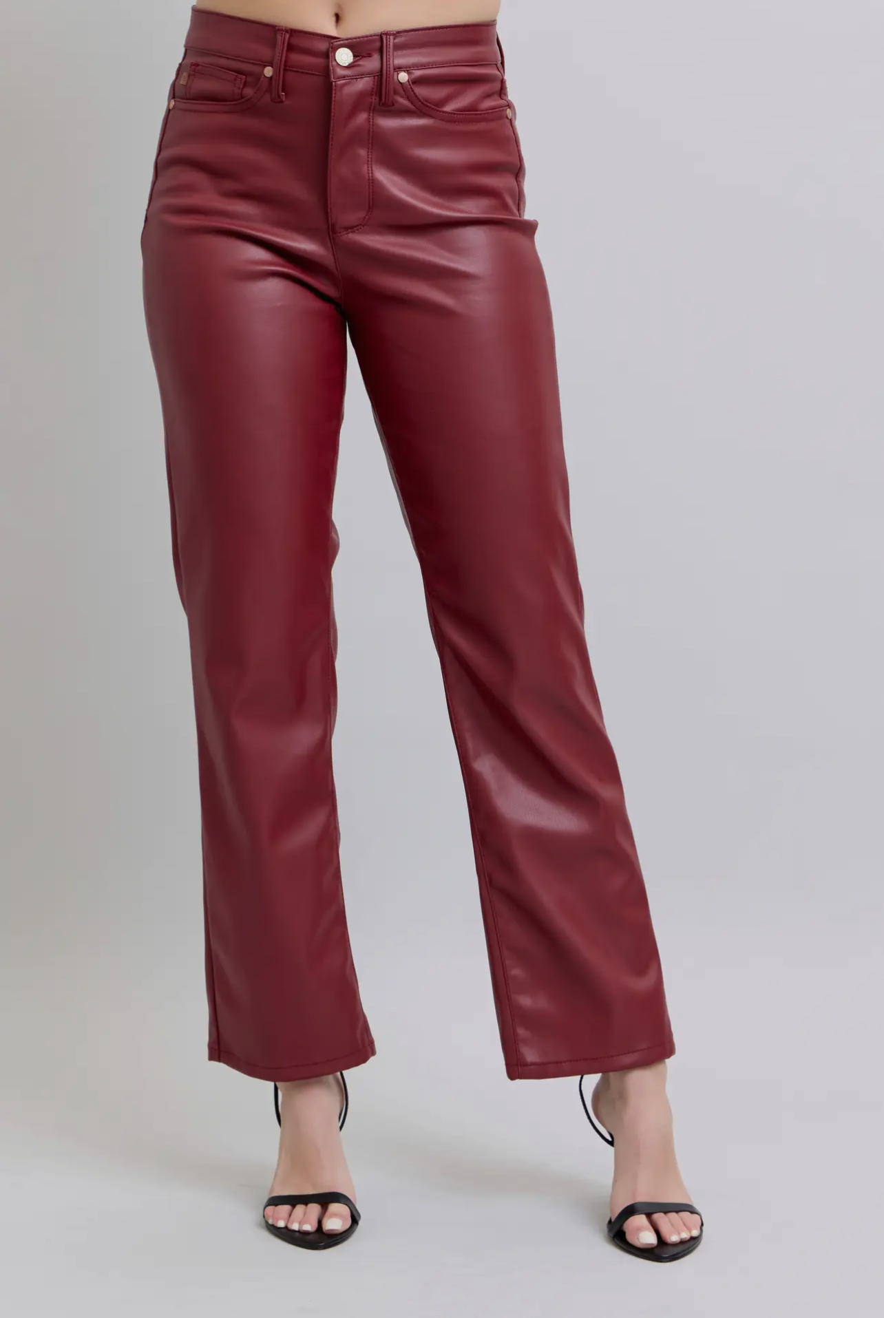 Judy Blue Faux Leather Pants