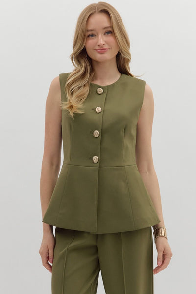 Taylor Structured Top Vest