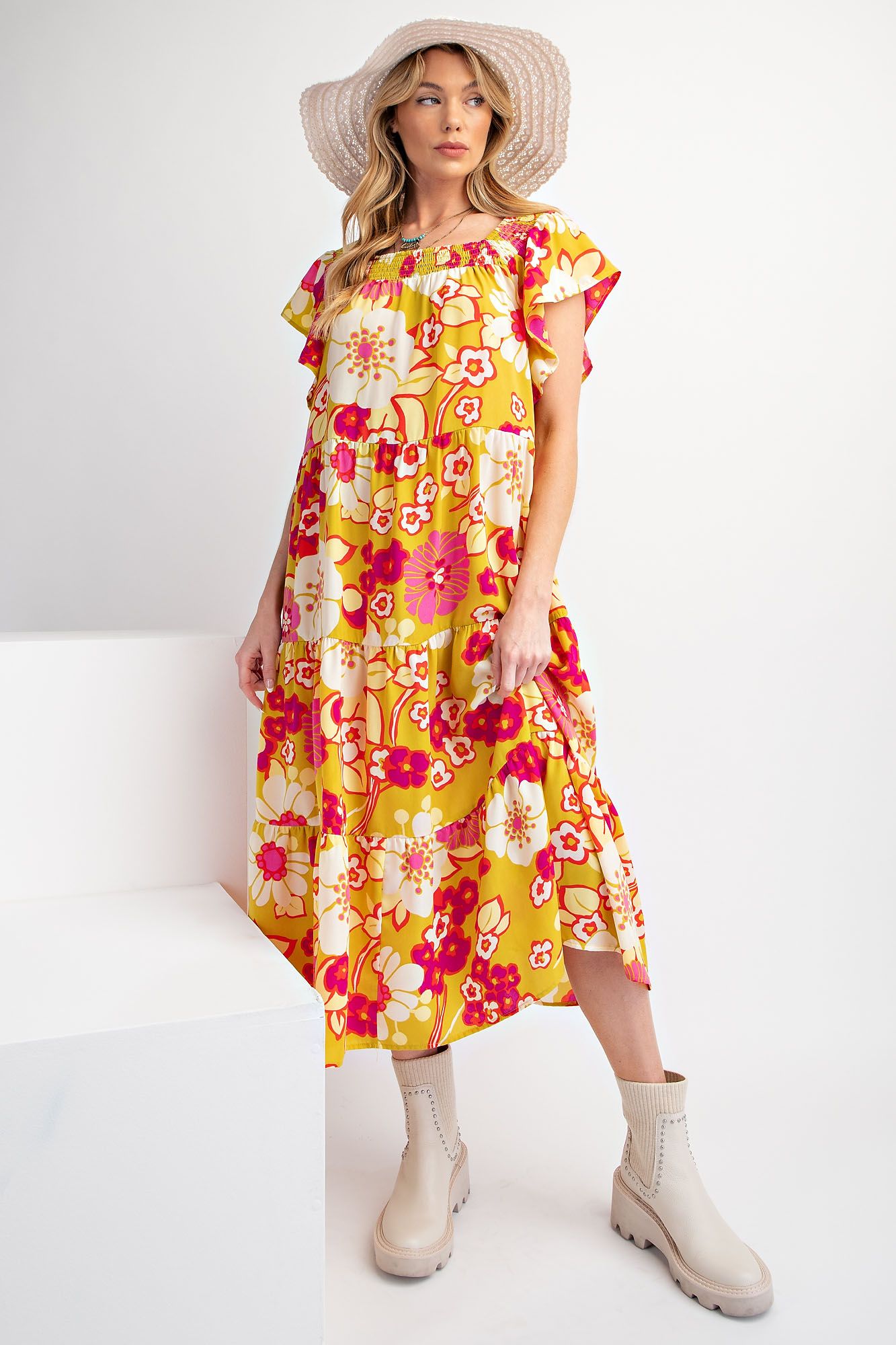 Breanne Floral Maxi Dress