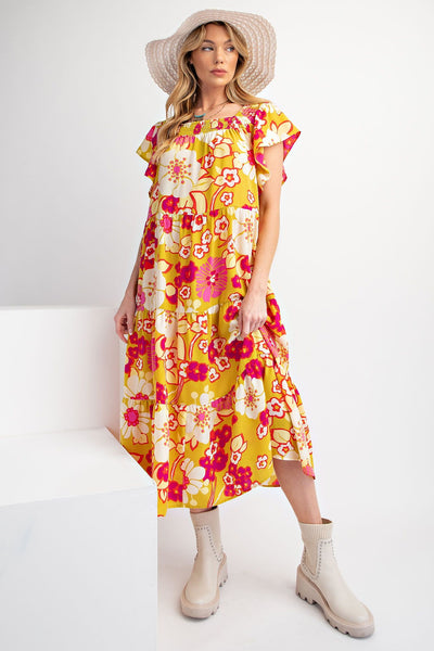 Breanne Floral Maxi Dress