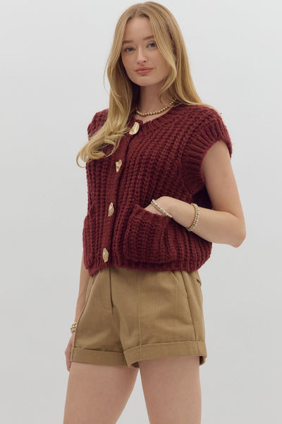 Candi Cropped Sweater B