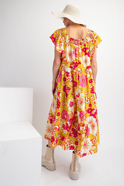 Breanne Floral Maxi Dress