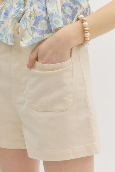 Haley High Waist Shorts B