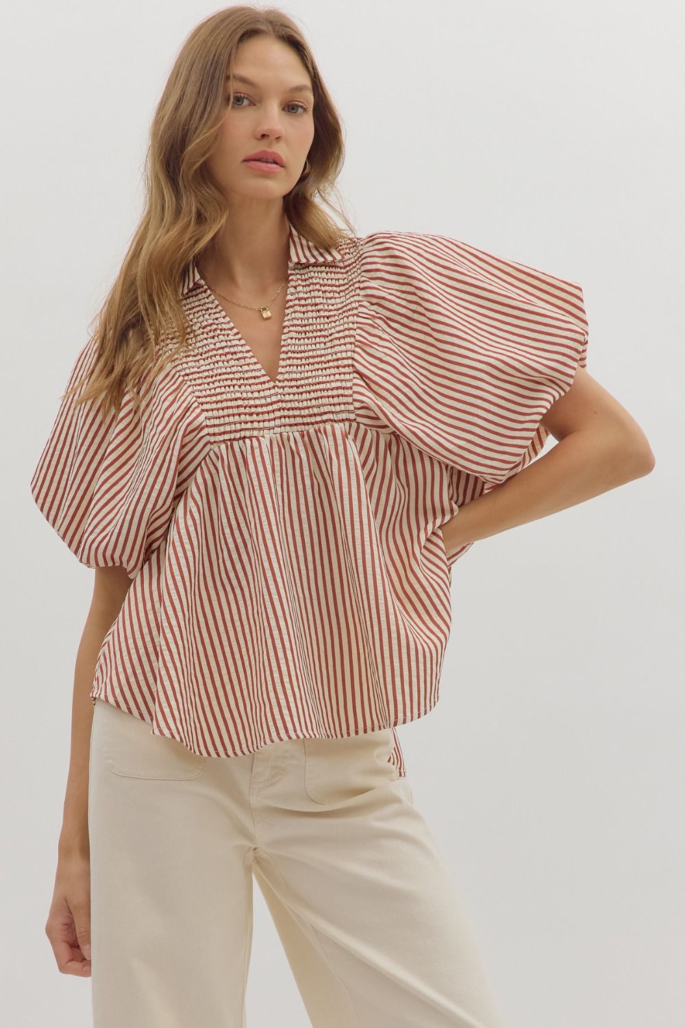 Stacey Striped Top