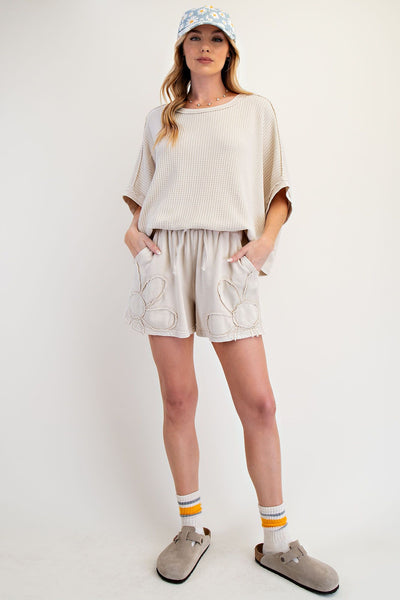 Kaylan Mineral Washed Shorts