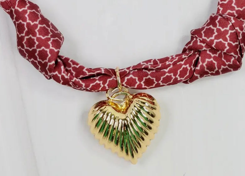 Scarf Charm Necklace