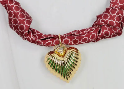 Scarf Charm Necklace