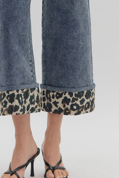 Bonnie High Waist Cuffed Pants